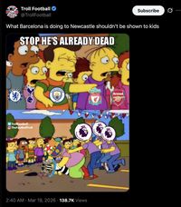 Badai Meme Sambut Gugurnya Newcastle di Liga Champions, Chelsea Ikut Terseret dalam Derita