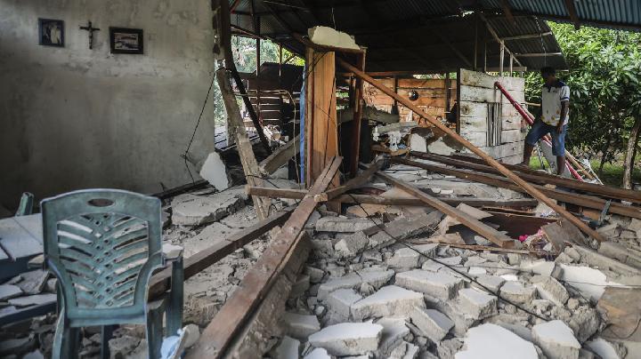 Dampak Gempa M 7,6 Maluku Utara: 282 Rumah Rusak di Ternate, Pemerintah Siapkan Tanggap Darurat