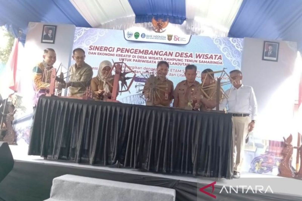 Kolaborasi Pemprov Kaltim, Pemkot Samarinda, dan BI Perkuat Ekosistem Wisata Kampung Tenun