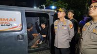 Pengamanan Empat Pemuda Bawa Narkoba di Jakarta Barat Saat Patroli Kejahatan Jalanan