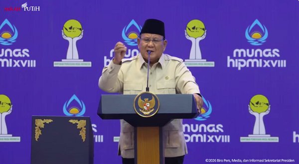 Prabowo Akui Kedekatan dengan HIPMI, Sinyal Kolaborasi Kuat untuk Ekonomi Nasional