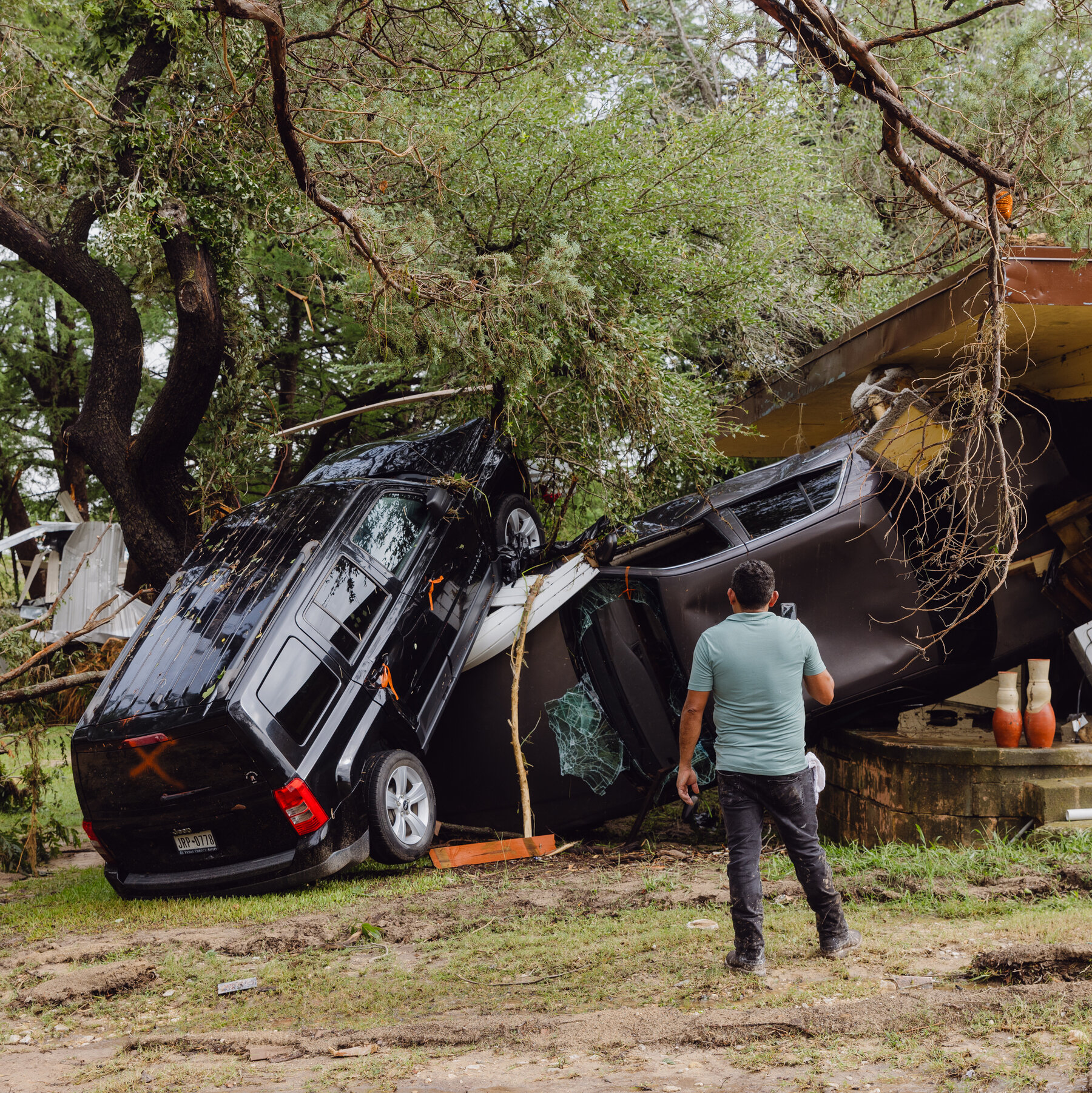 Banjir Rekor di Texas Tengah Renggut Dua Nyawa, Ratusan Warga Dievakuasi