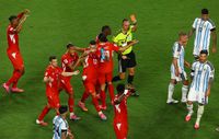 Scaloni Akui Keberuntungan Setelah Kartu Merah Embolo di Kemenangan Argentina atas Swiss