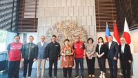 Optimalkan Kesiapan Kontingen Indonesia Asian Games 2026, KOI dan CdM Jalin Koordinasi Erat di Jepang