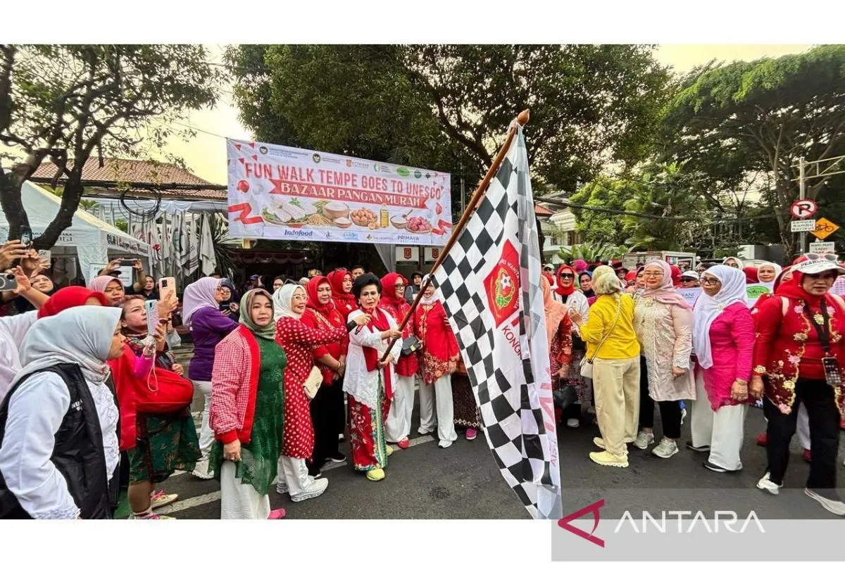 Kowani Gelar Fun Walk 10.000 Langkah, Suarakan Tempe Menuju Warisan Budaya UNESCO