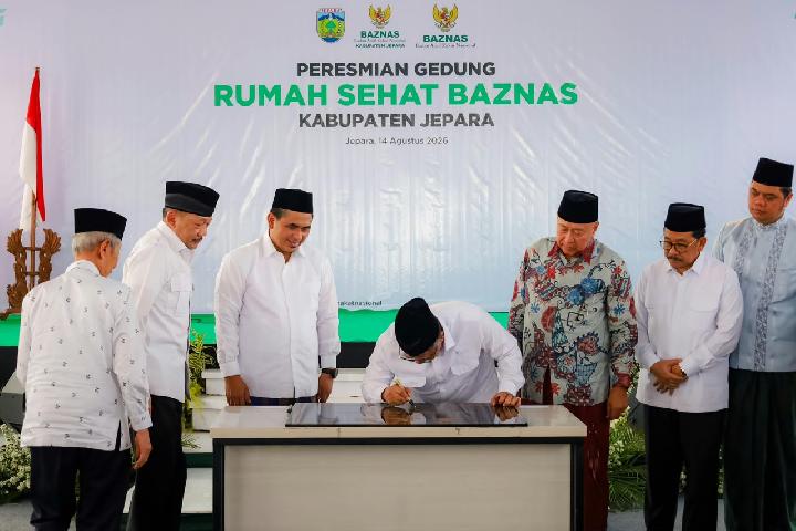 Baznas Resmikan Rumah Sehat Rp 2 Miliar, Perkuat Akses Layanan Kesehatan Masyarakat Jepara