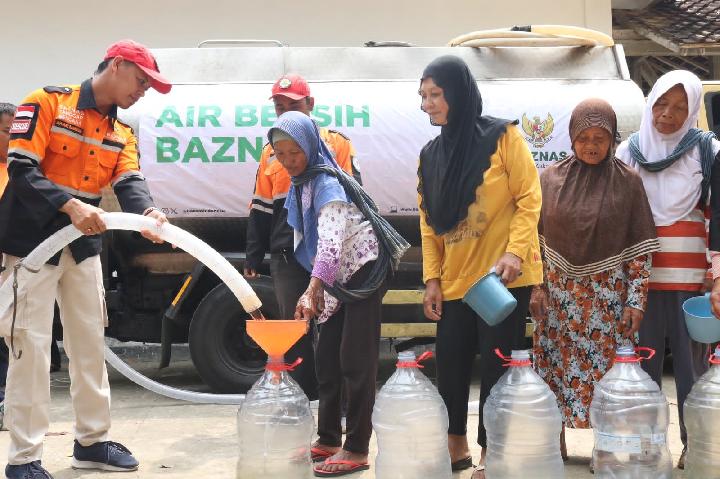Baznas Gerak Cepat Salurkan 48 Ribu Liter Air Atasi Kekeringan di Kulon Progo