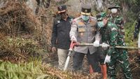 Kapolda Riau Ingatkan Jajaran Tetap Waspada Meski Satu Hotspot Karhutla Tersisa di Pelalawan