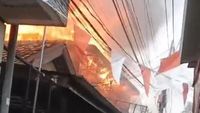 Amuk Api Lumat Permukiman Padat Gambir Jakarta Pusat, Ratusan Jiwa Terdampak