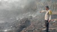 Kebakaran TPA Waringinkurung Picu Krisis Pernapasan, Polisi Usut Dugaan Pembuangan Sampah Ilegal