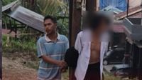 Viral: Pria Diduga Elopement Diikat di Tiang Listrik di Samarinda